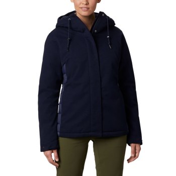Columbia Ženske Jakne - Boundary Bay Hybrid Short Tamnoplave | IOFS-59172